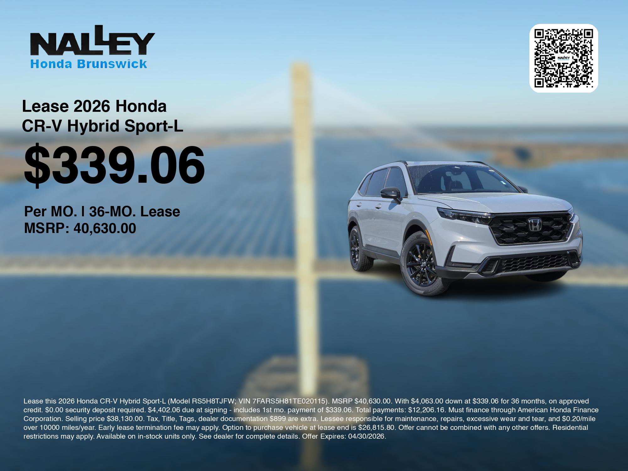 New 2026 Honda CR-V Sport-L image 3