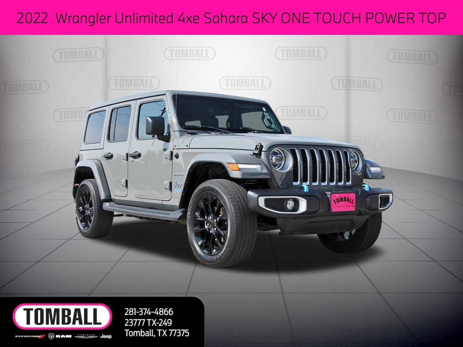 Used 2022 Jeep Wrangler Unlimited Sahara w/ Safety Group