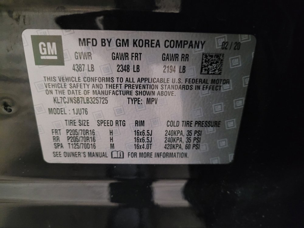 Used 2020 Chevrolet Trax LS w/ Tint and Cruise Package image 33