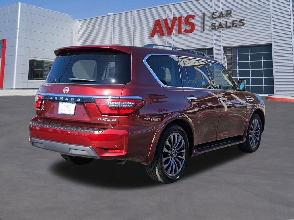 Used 2023 Nissan Armada Platinum w/ Captain's Chairs Package image 6
