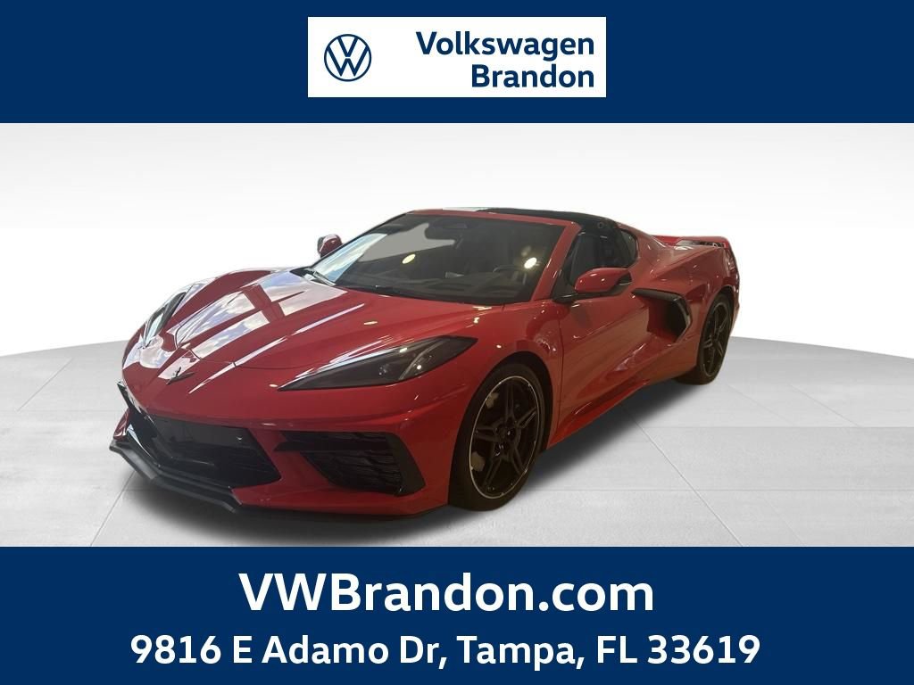 Used 2024 Chevrolet Corvette Stingray Preferred Cpe w/ Z51 Performance Package image 1