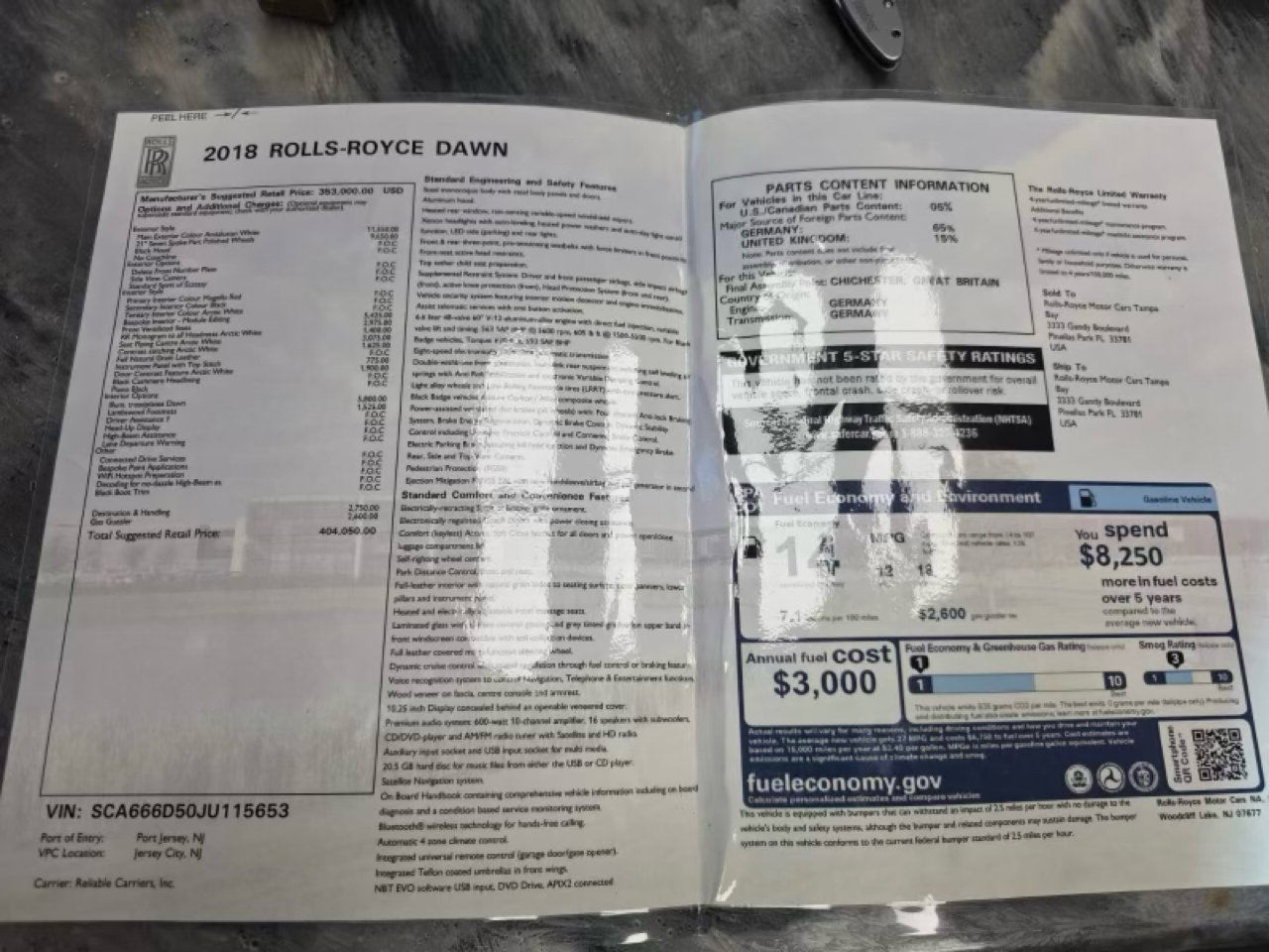 Used 2018 Rolls-Royce Dawn image 88