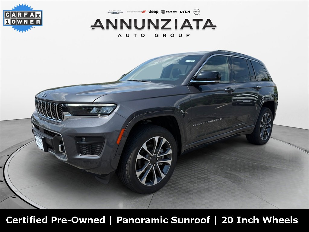 Certified 2022 Jeep Grand Cherokee Overland