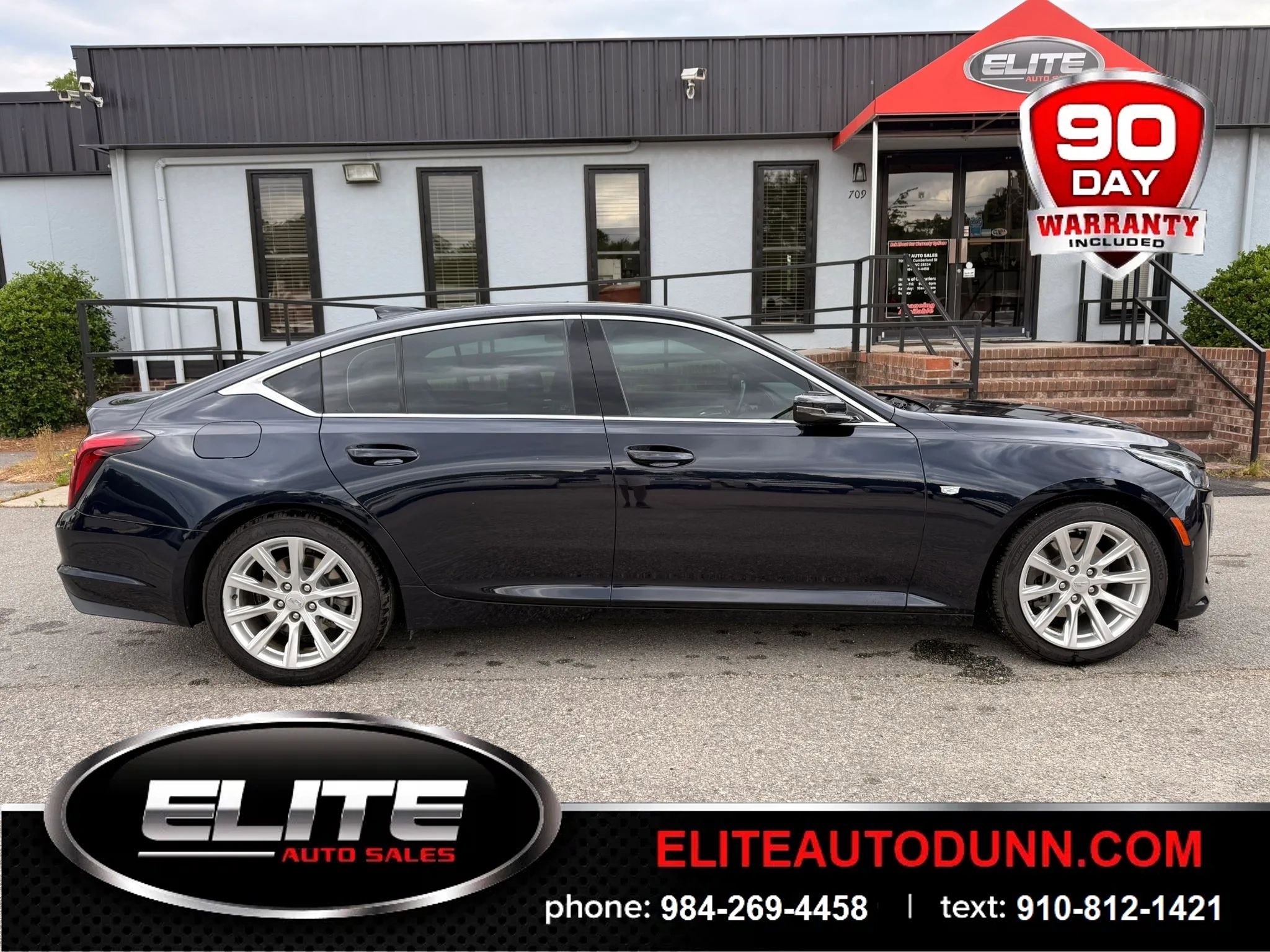 Used 2021 Cadillac CT5 Luxury w/ Sun And Sound Package RWD image 1