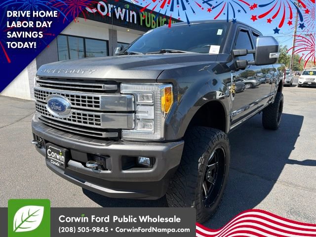 Used 2018 Ford F350 Platinum w/ Platinum Ultimate Package