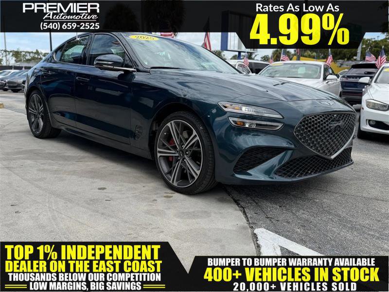 Used 2025 Genesis G70 3.3T Advanced w/ Sport Prestige Package