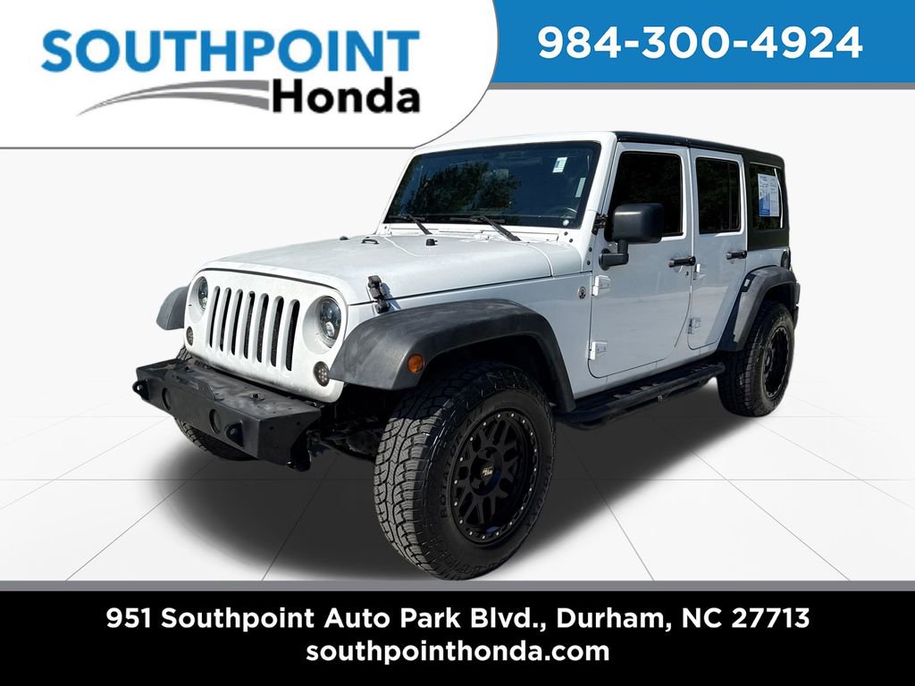 Used 2016 Jeep Wrangler Unlimited Sport w/ Connectivity Group AWD/4WD video 3