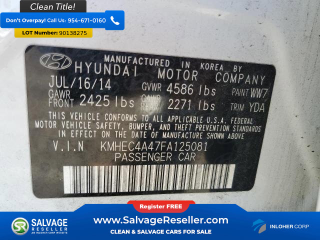 Used 2015 Hyundai Sonata Hybrid image 16