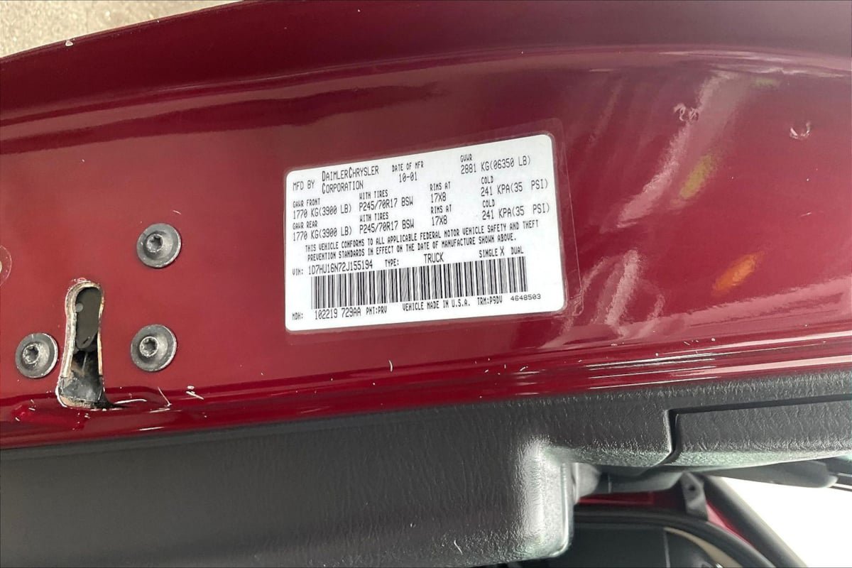 Used 2002 Dodge Ram 1500 Truck 4x4 Regular Cab image 18