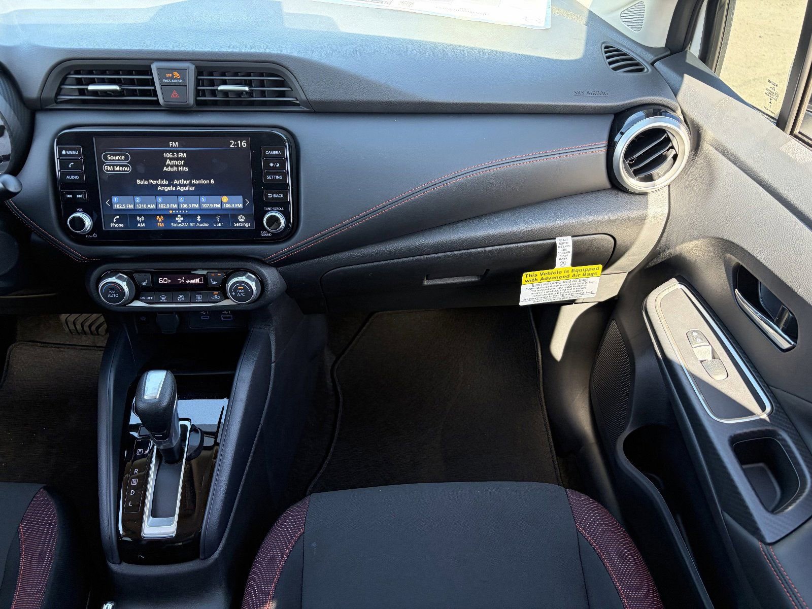 New 2025 Nissan Versa SR w/ Trunk Package image 17
