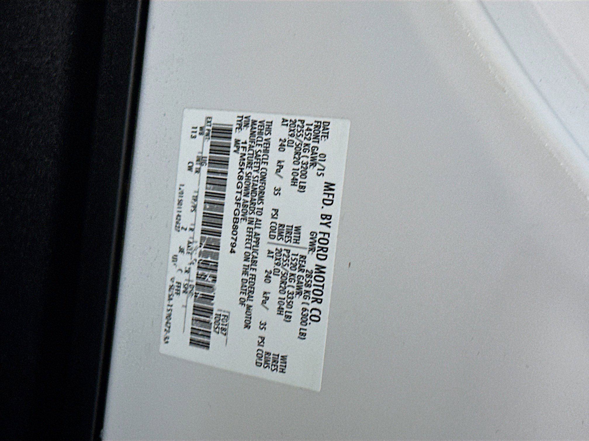 Used 2015 Ford Explorer Sport w/ Equipment Group 401A image 12