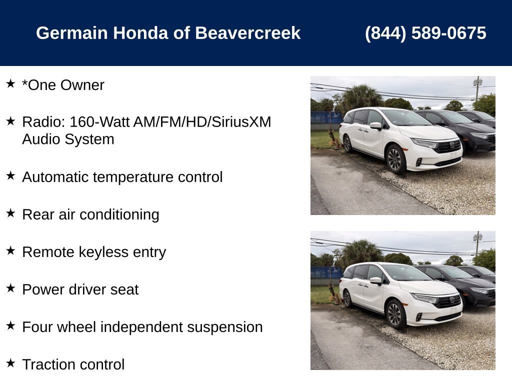 Used 2023 Honda Odyssey EX-L image 2