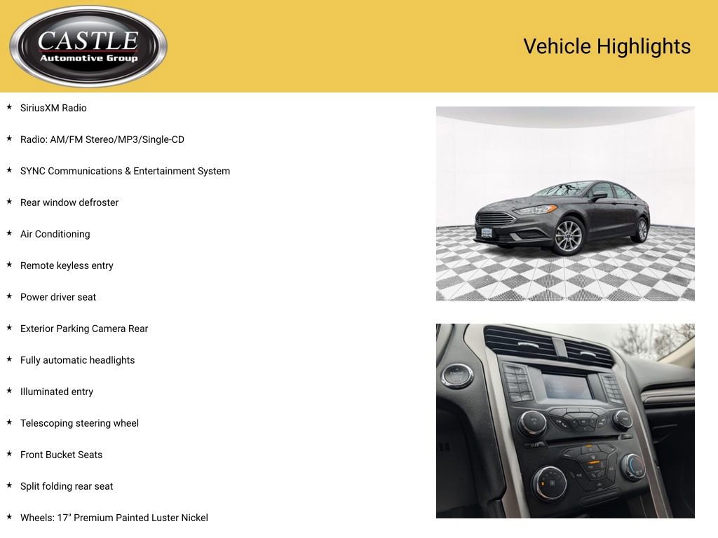 Used 2017 Ford Fusion SE image 4