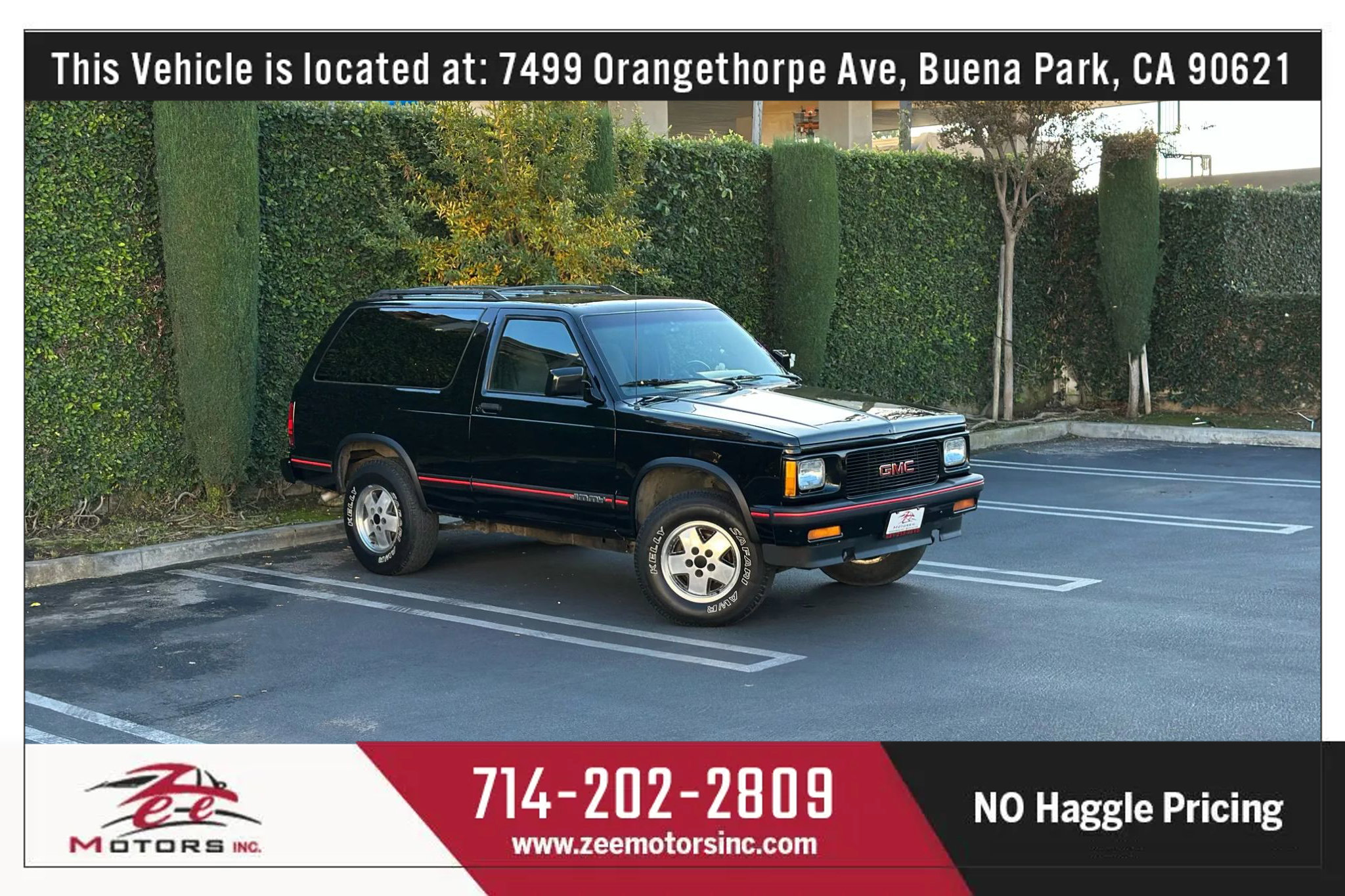 Used 1993 GMC Jimmy 4WD 2-Door image 2