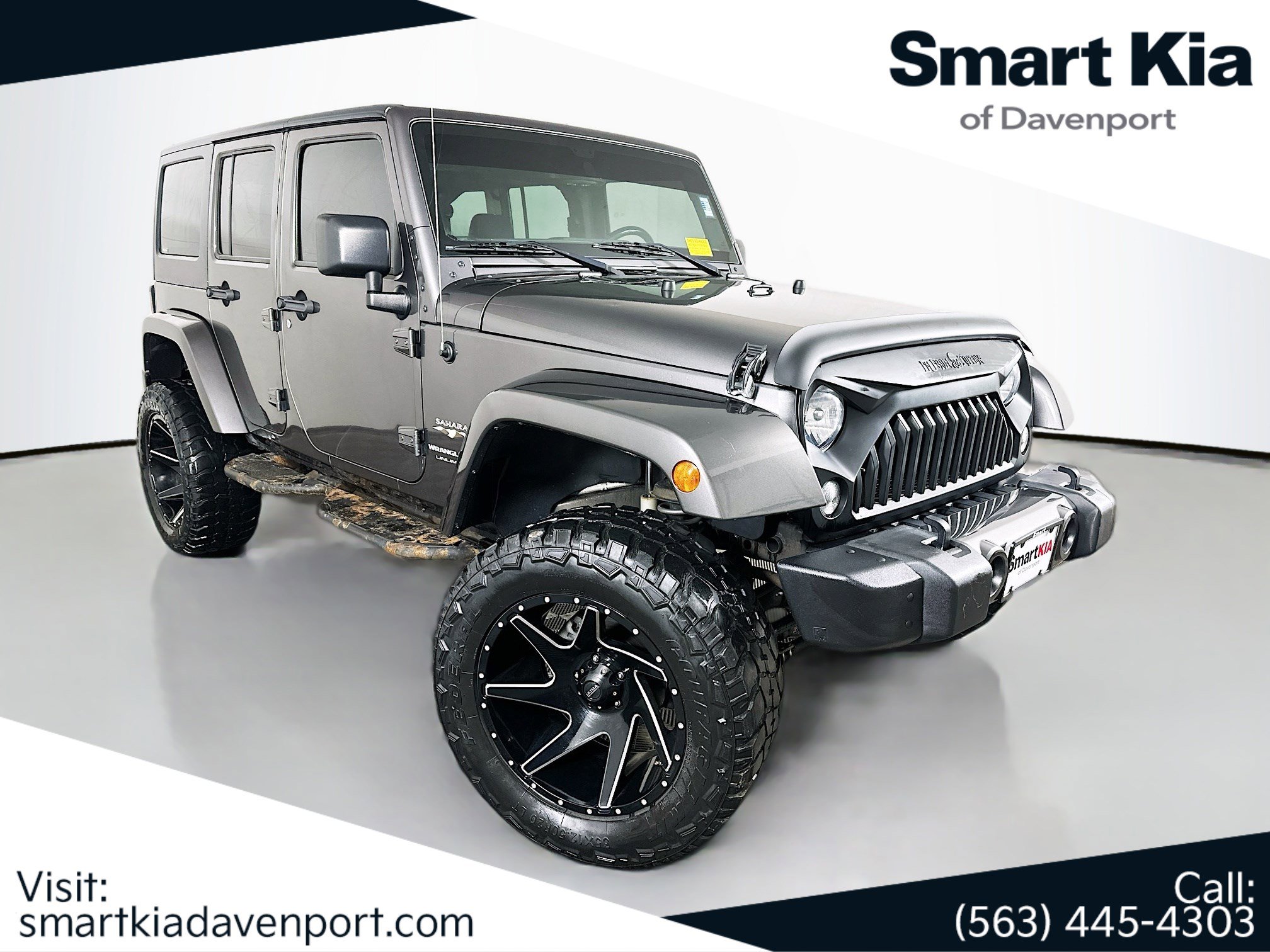 Used 2018 Jeep Wrangler Unlimited Sahara image 1