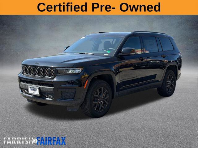 Certified 2025 Jeep Grand Cherokee L Altitude AWD/4WD image 1