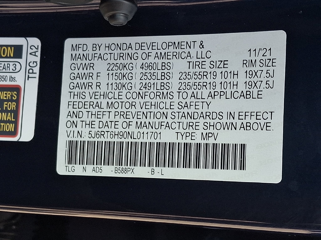Used 2022 Honda CR-V Touring image 28