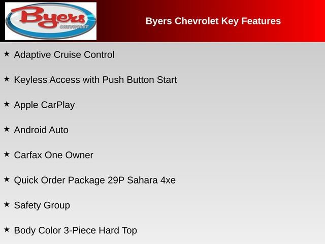 Used 2025 Jeep Wrangler Sahara 4xe w/ Safety Group image 12