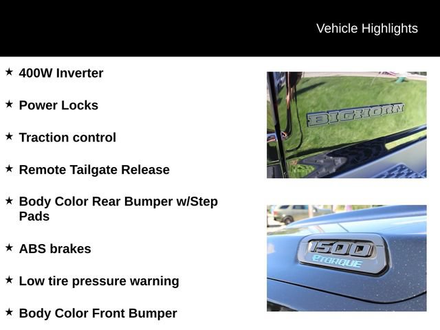Used 2025 RAM 1500 Big Horn AWD/4WD image 12
