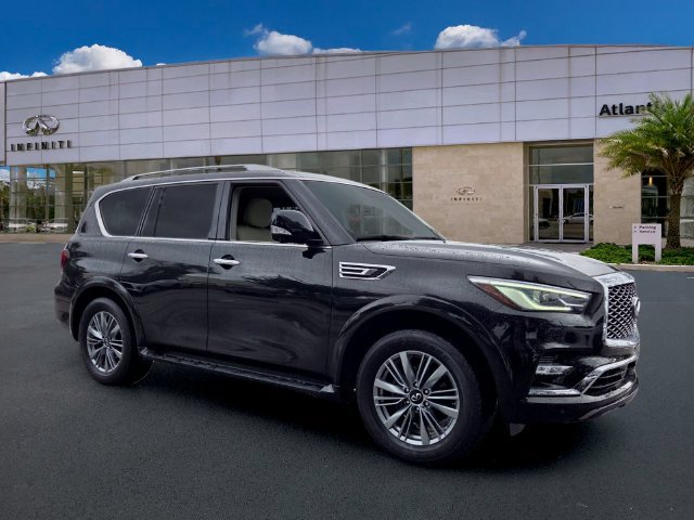 Used 2022 INFINITI QX80 Luxe w/ Cargo Package AWD/4WD image 2