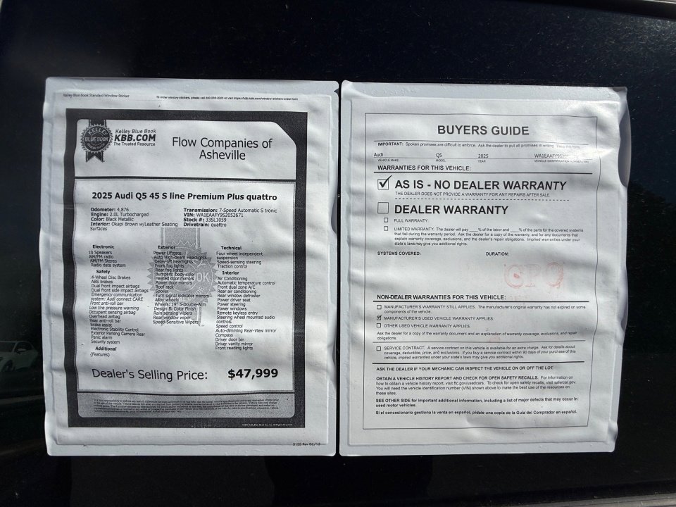 Used 2025 Audi Q5 2.0T Premium Plus w/ Premium Plus Package image 33