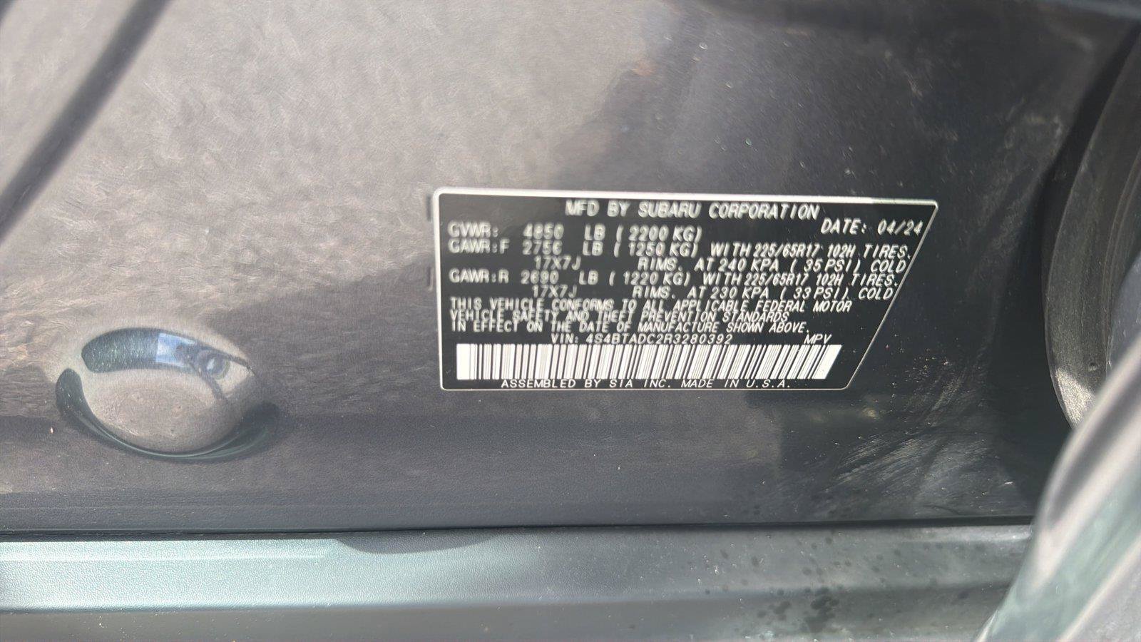 Used 2024 Subaru Outback Premium AWD/4WD image 25