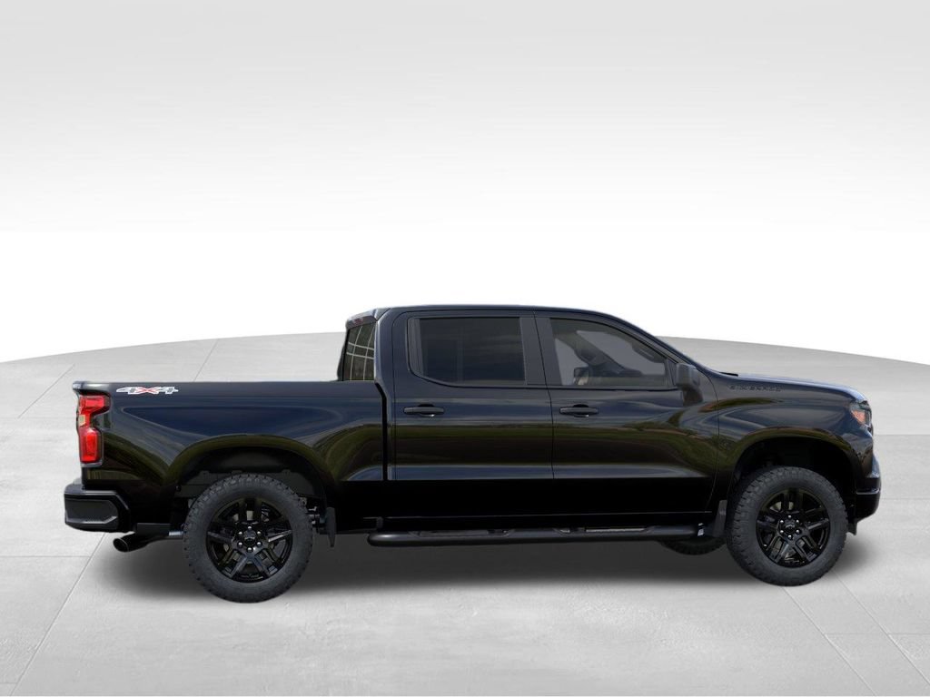 New 2026 Chevrolet Silverado 1500 Custom w/ Turbomax Blackout Package AWD/4WD image 5