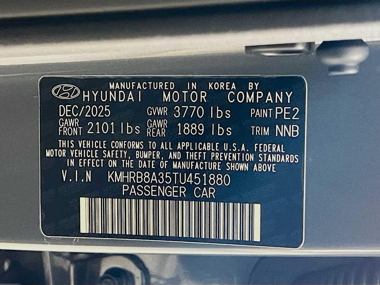 New 2026 Hyundai Venue SE FWD image 20