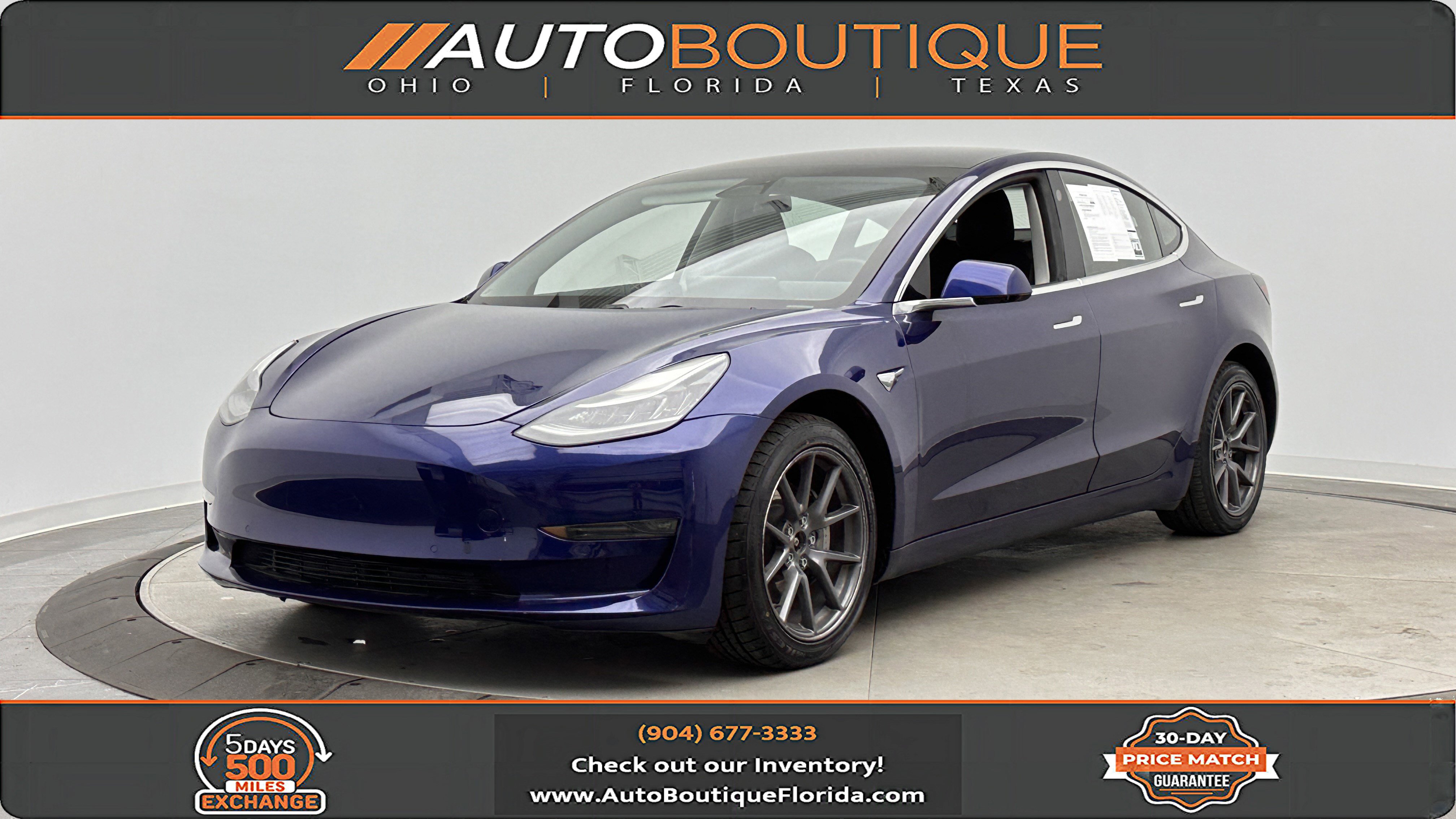 Used 2018 Tesla Model 3 Long Range