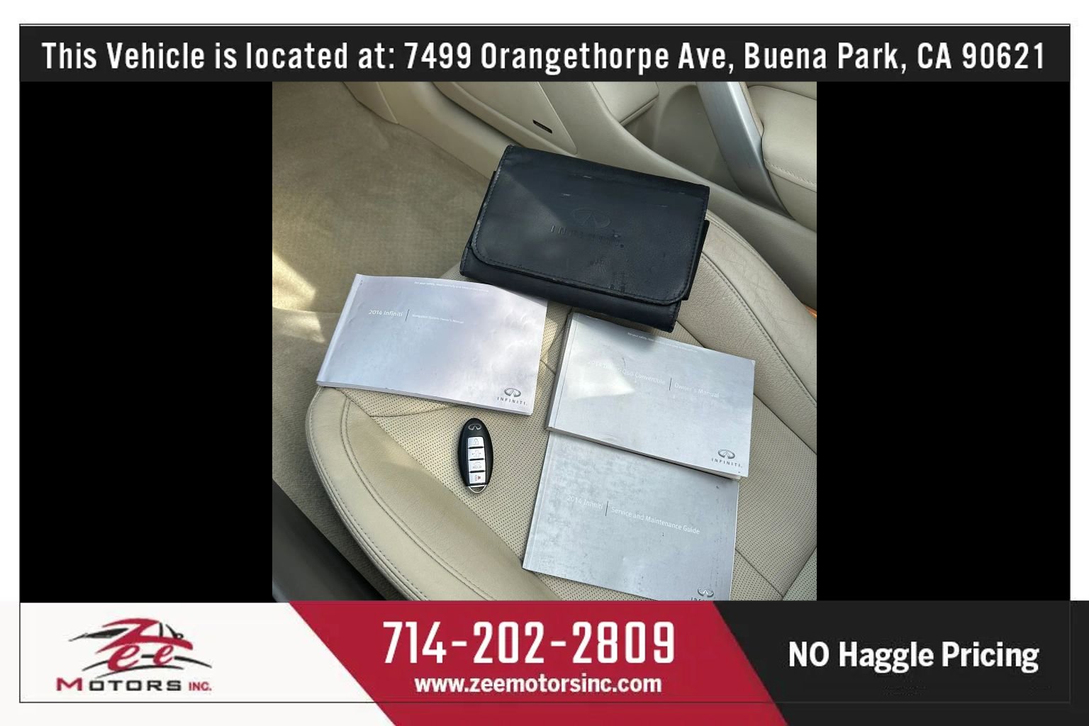 Used 2014 INFINITI Q60 Convertible w/ Premium Package image 43