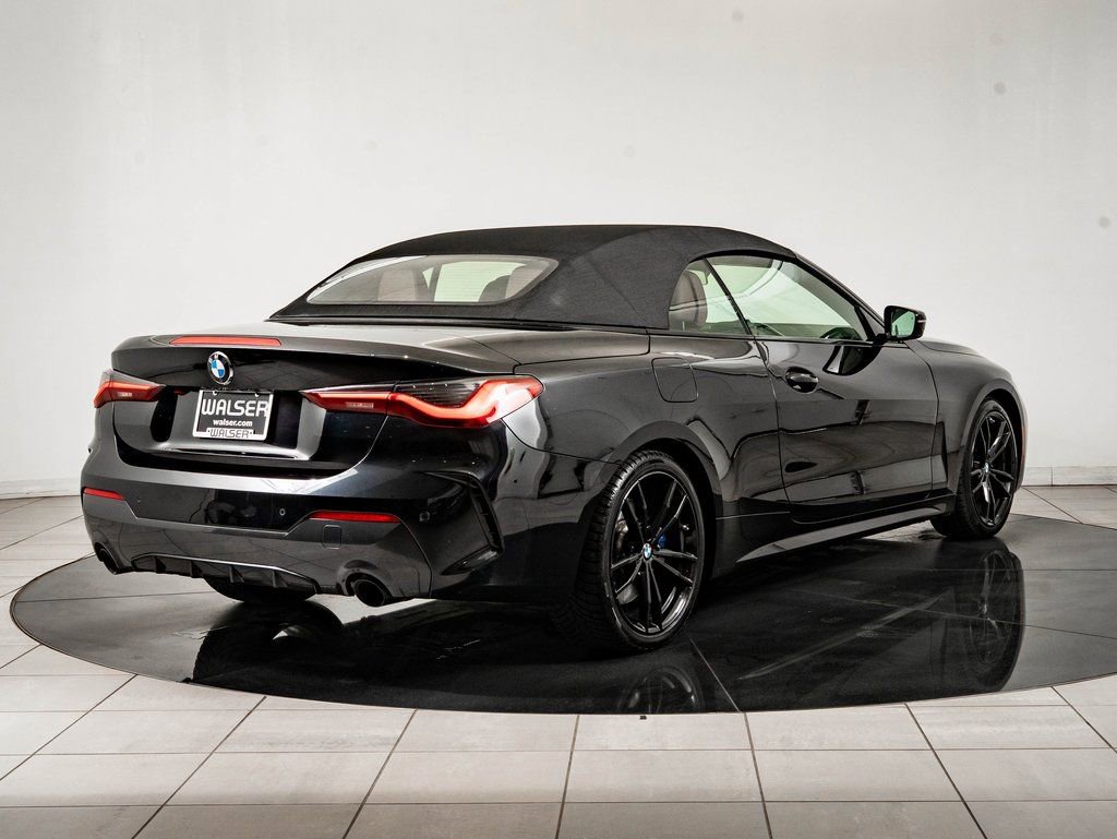 Used 2021 BMW 430i Convertible w/ M Sport Package RWD image 10