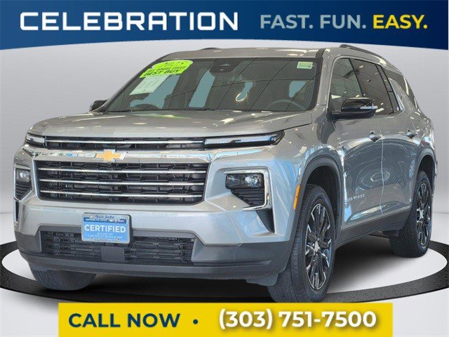 Certified 2025 Chevrolet Traverse LT w/ Sun and Wheel Package