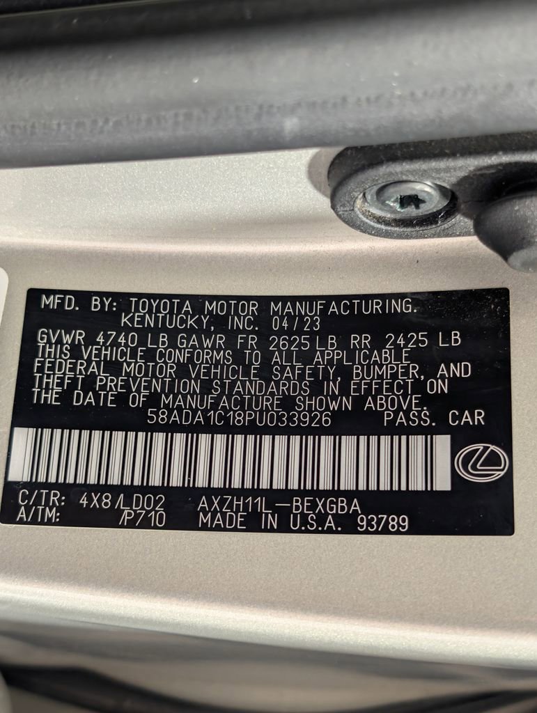 Used 2023 Lexus ES 300h w/ Premium Package image 25