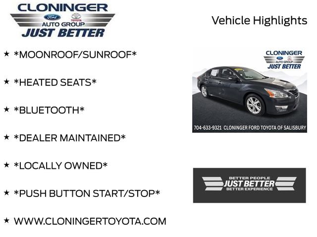 Used 2014 Nissan Altima 2.5 SL w/ Technology Package FWD image 3