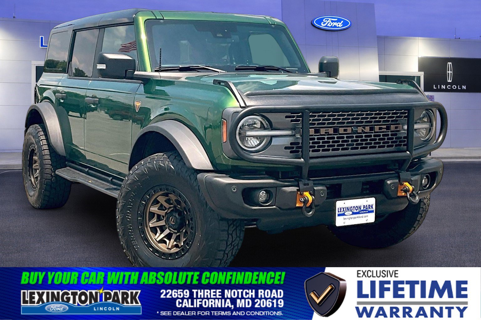 Used 2025 Ford Bronco Badlands AWD/4WD image 1