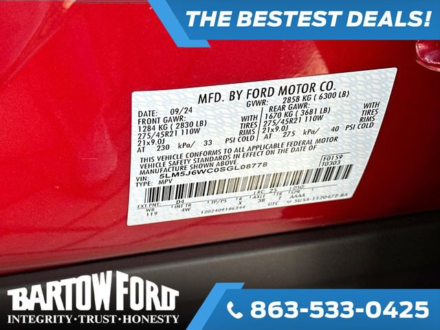 Used 2025 Lincoln Aviator 2WD w/ Jet Appearance Package image 30