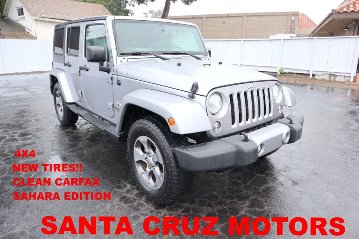 Used 2018 Jeep Wrangler Unlimited Sahara image 1