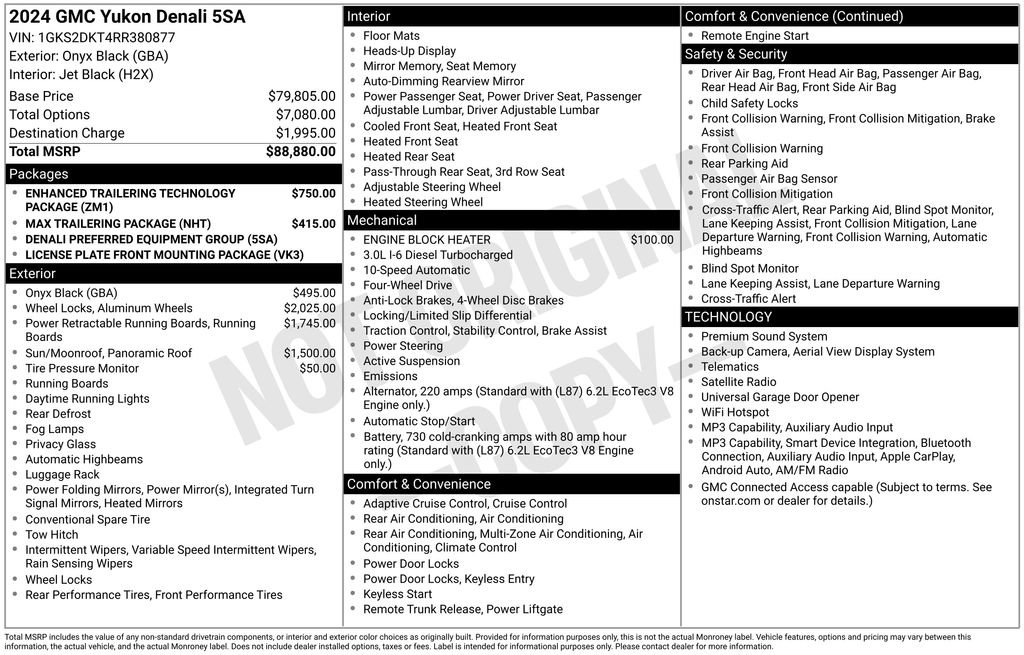 Used 2024 GMC Yukon Denali image 7