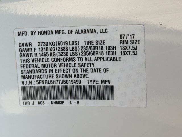 Used 2018 Honda Odyssey EX-L image 36