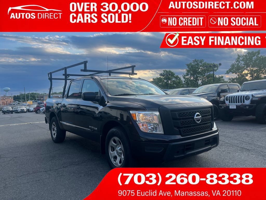 Used 2021 Nissan Titan S w/ S Utility Package AWD/4WD image 1