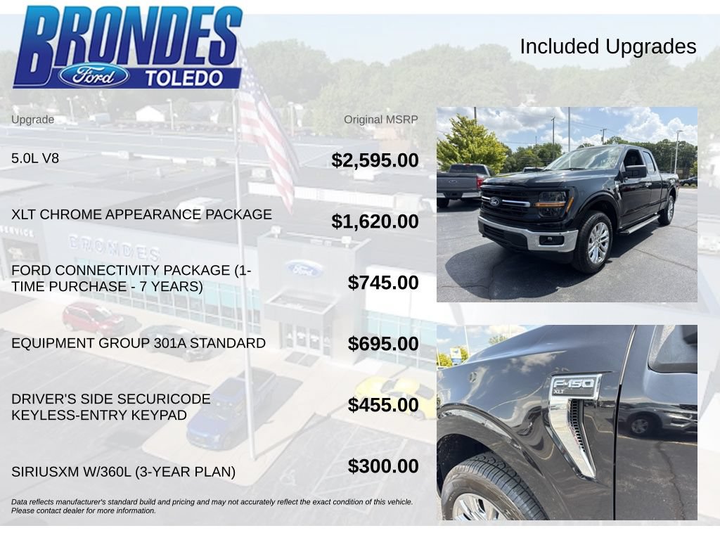 Used 2026 Ford F150 XLT w/ XLT Chrome Appearance Package AWD/4WD image 6