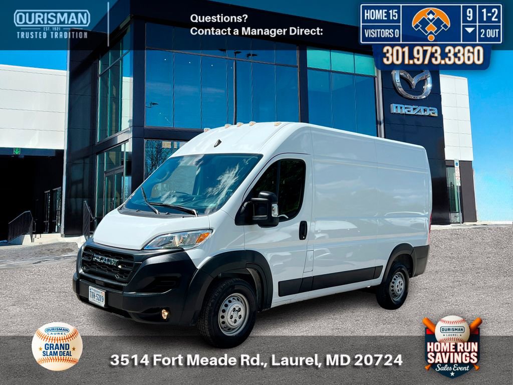 Used 2024 RAM ProMaster 2500 w/ Convenience Group FWD video 2