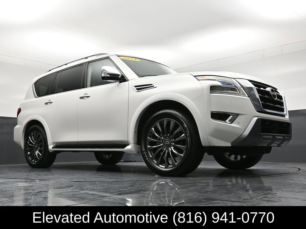 Used 2024 Nissan Armada Platinum w/ Captain's Chairs Package image 33