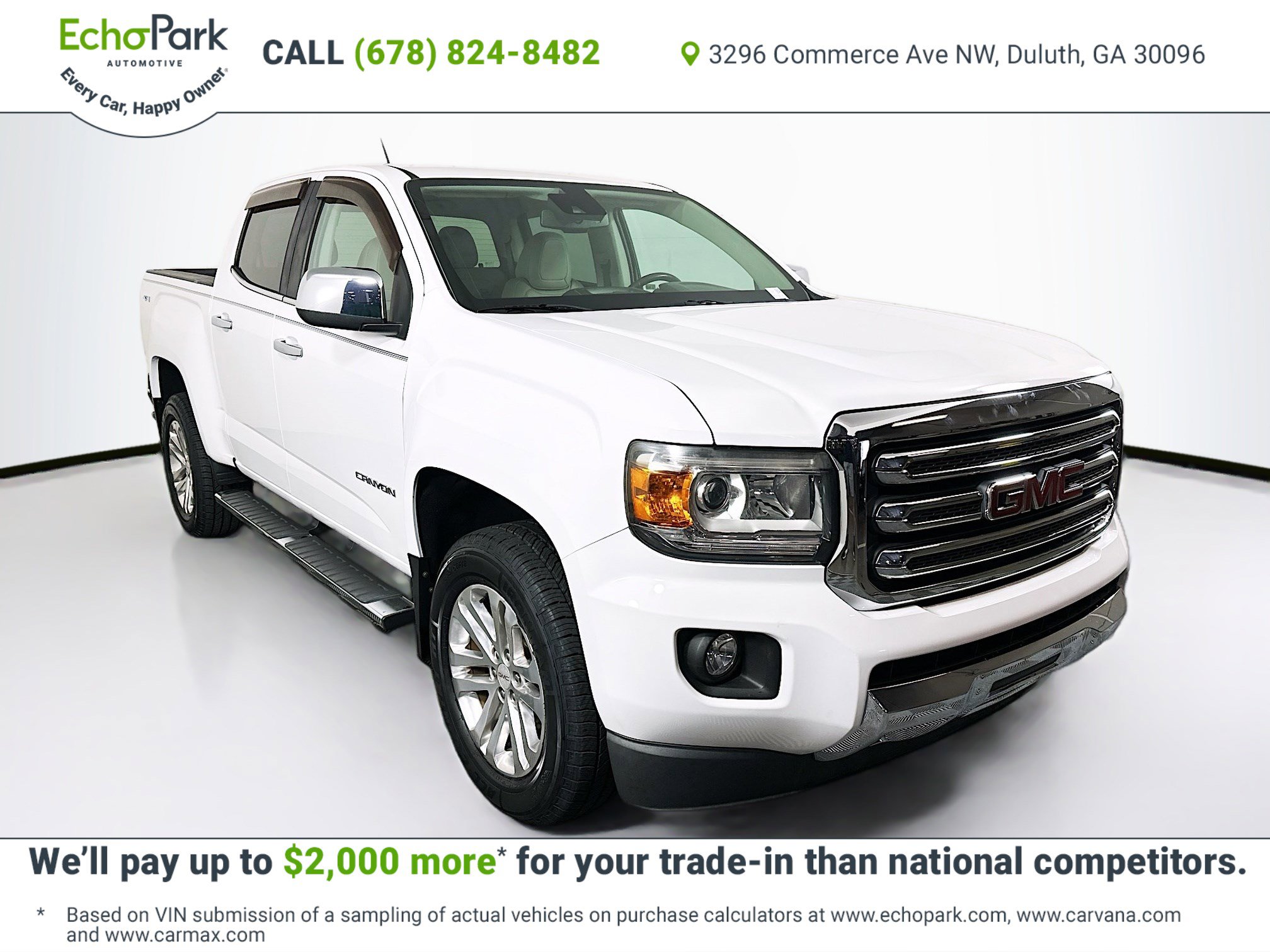Used 2018 GMC Canyon SLT w/ Driver Alert Package