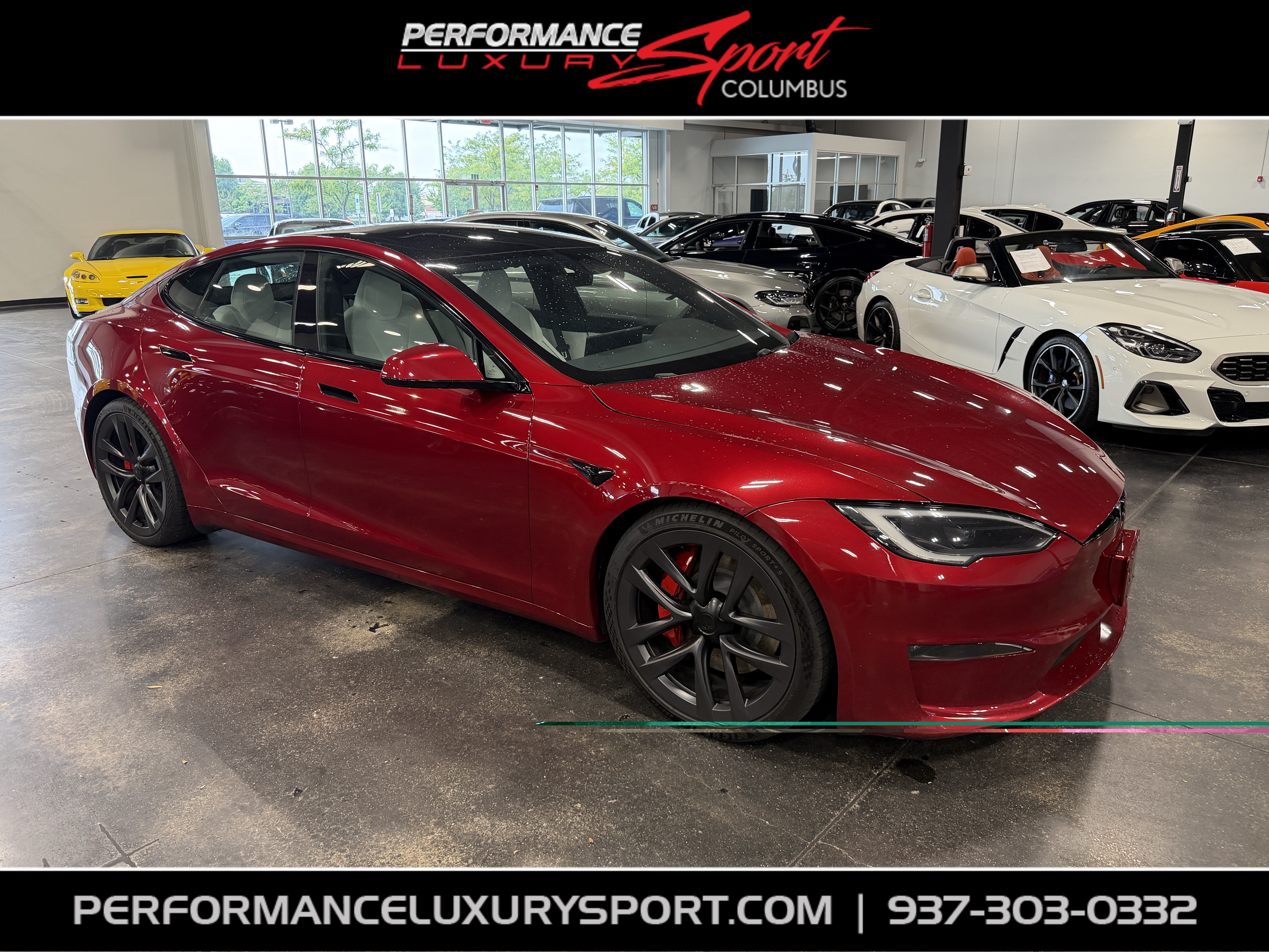 Used 2023 Tesla Model S Plaid AWD/4WD image 1