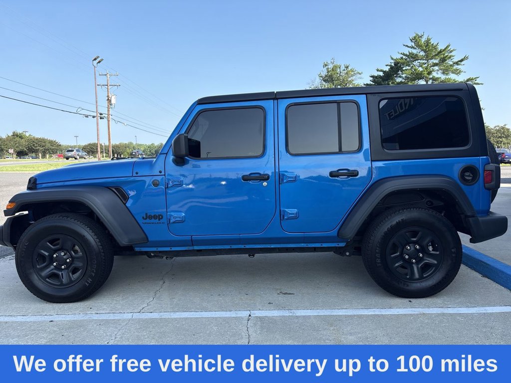 Used 2024 Jeep Wrangler Unlimited Sport AWD/4WD image 5