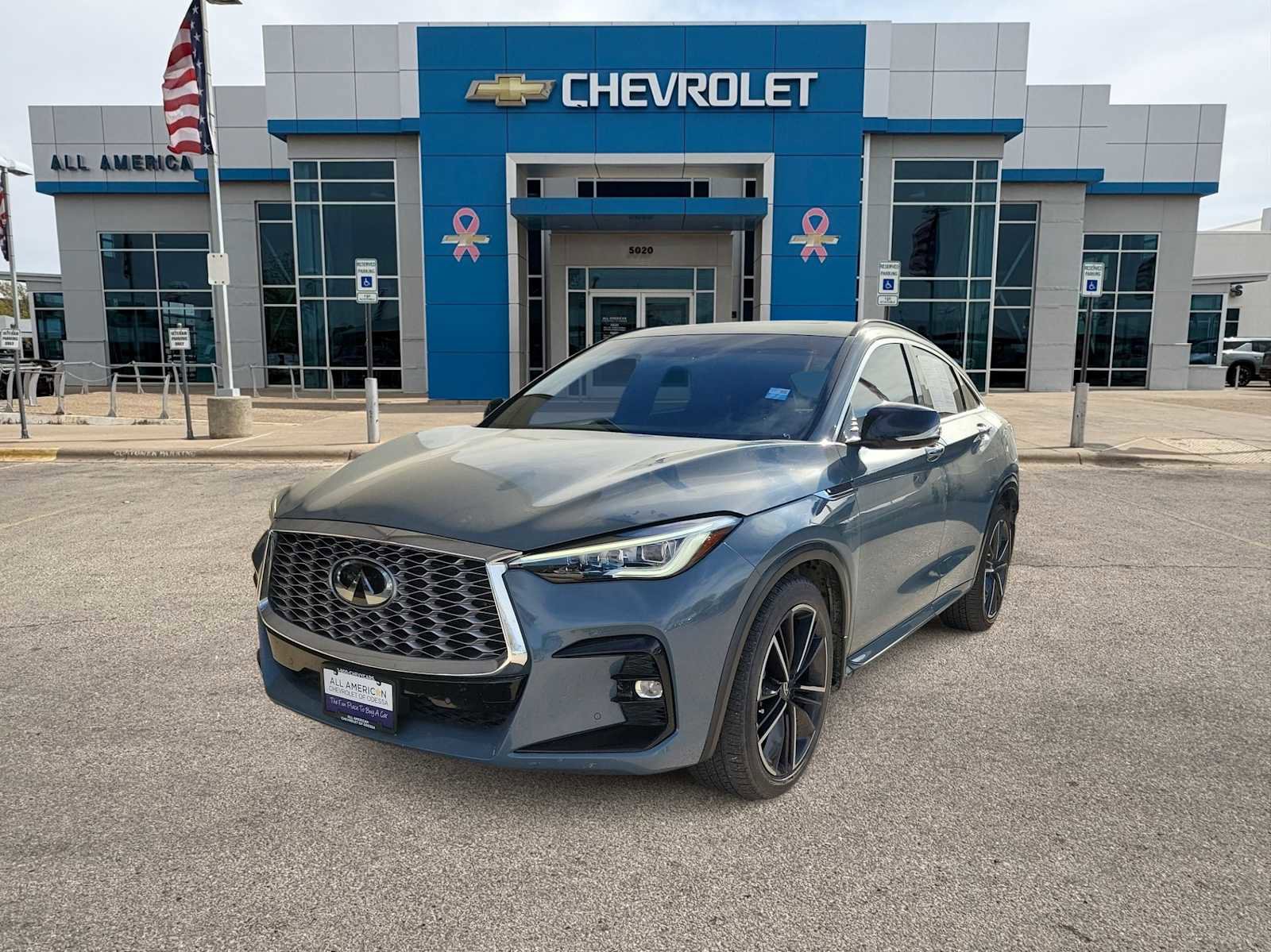 Used 2022 INFINITI QX55 Essential w/ Proassist Package image 1