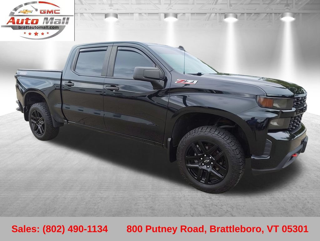 Used 2021 Chevrolet Silverado 1500 Custom Trail Boss w/ Midnight Edition AWD/4WD image 9
