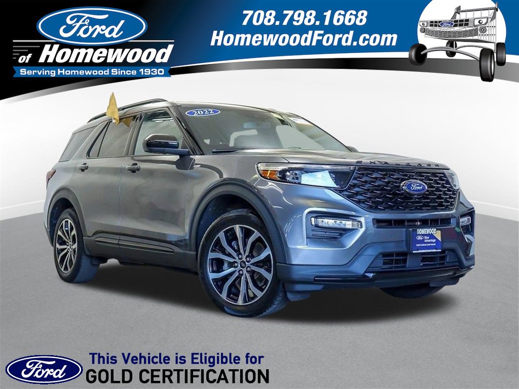 Certified 2022 Ford Explorer ST-Line image 1