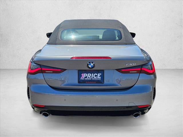 Used 2025 BMW 430i Convertible w/ Premium Package RWD image 6